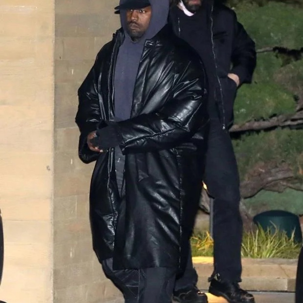 YEEZY x Gap x Balenciaga Long Round Black Puffer Coat - Picture 3 of 8